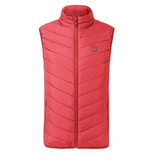 Load image into Gallery viewer, Winter Outdoor Men Electric Heated Vest USB Heating Vest Winter Thermal Cloth Feather Camping Hiking Warm Hunting Jacket
